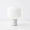 GigiandTom Accordion Marble Table Lamp White* Lighting