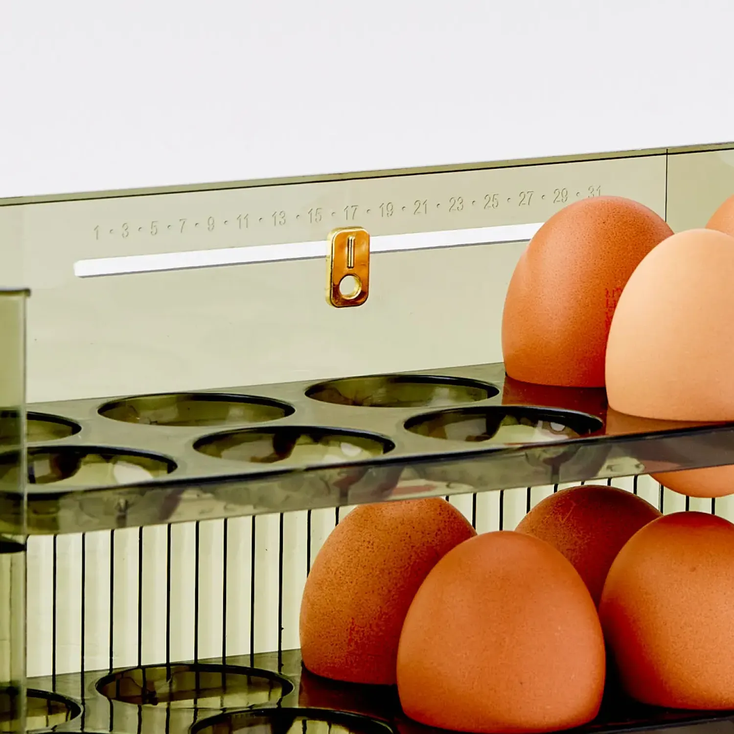 GigiandTom Acrylic Kitchen Egg Holder* Pantry & Fridge Storage