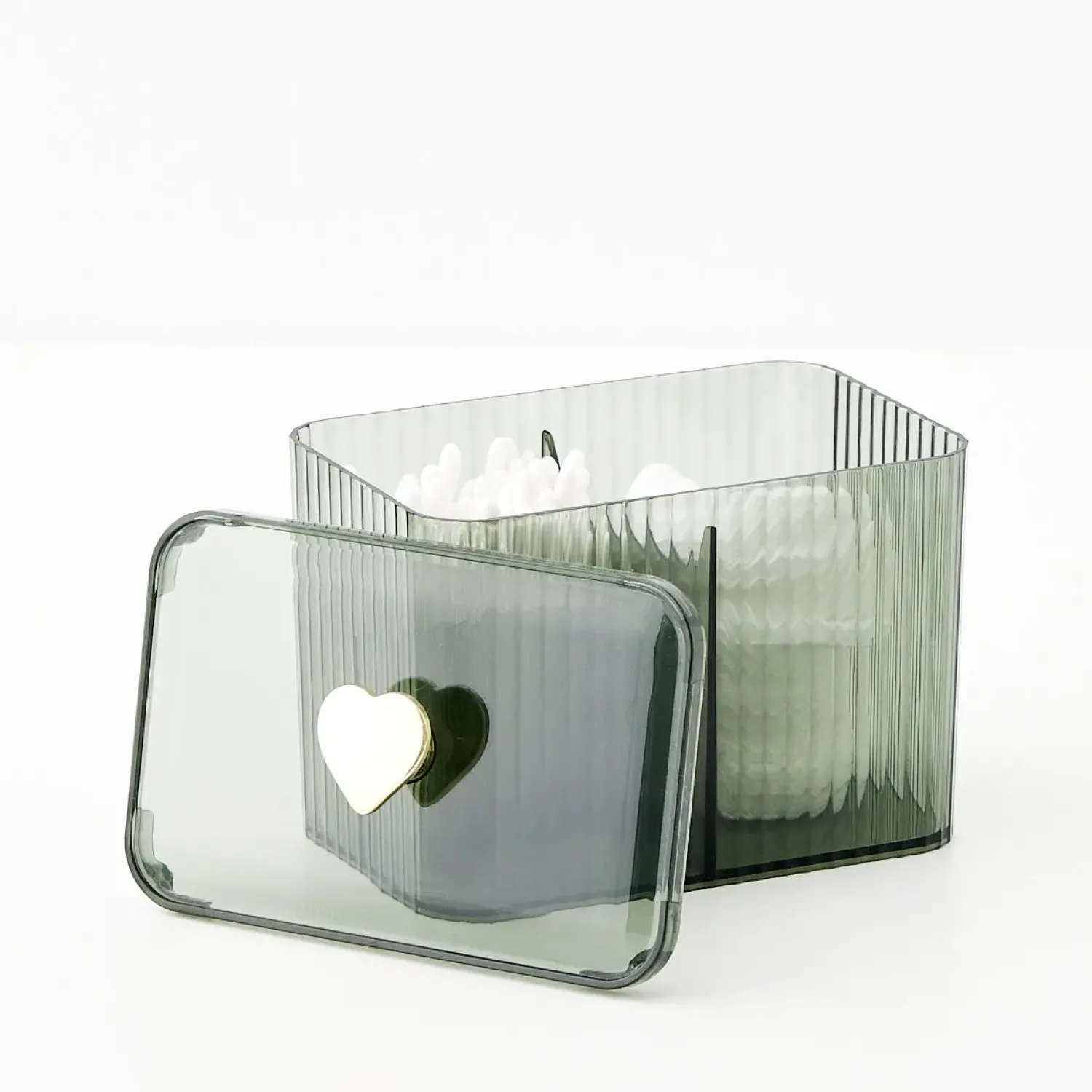 GigiandTom Acrylic Storage Canister Green* Bathroom Storage