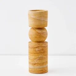 GigiandTom Amangiri Sandstone Candle Holder Large* Candle Holders