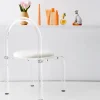 GigiandTom Arch Lucite Accent Chair White* Furniture