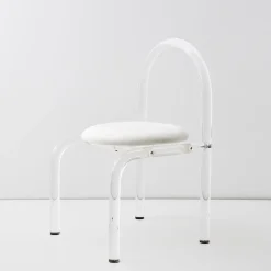GigiandTom Arch Lucite Accent Chair White* Furniture