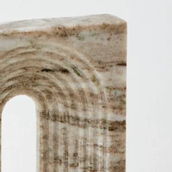 GigiandTom Arch Marble Sculpture Beige* Decorative Objects & Trays