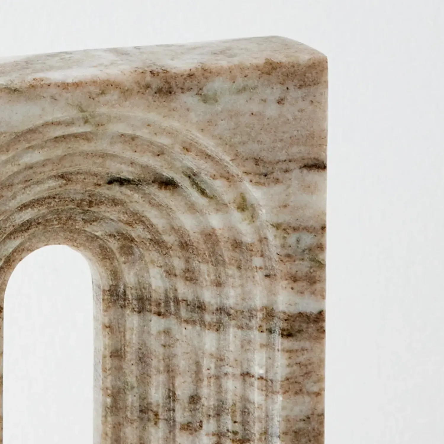 GigiandTom Arch Marble Sculpture Beige* Decorative Objects & Trays