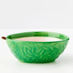 GigiandTom Avocado Ceramic Bowl Green* Tableware