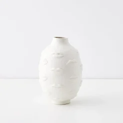 GigiandTom Baci Ceramic Vase White* Vases