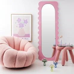 GigiandTom Berber Stool Boucle Pink* Furniture