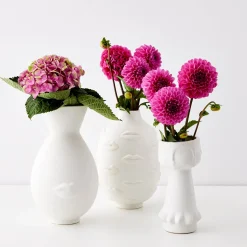 GigiandTom Bisous Ceramic Urn Vase White* Vases
