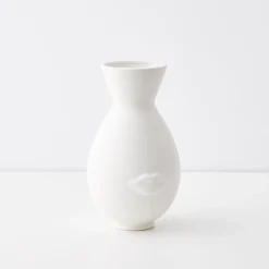 GigiandTom Bisous Ceramic Urn Vase White* Vases