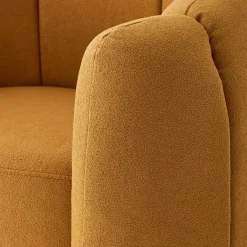 GigiandTom Bloom Boucle Accent Chair Mustard* Furniture