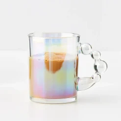 GigiandTom Bubble Glass Mug Iridescent* Mugs & Teacups