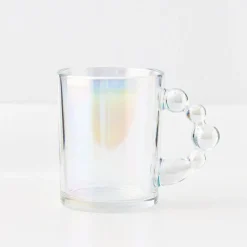 GigiandTom Bubble Glass Mug Iridescent* Mugs & Teacups