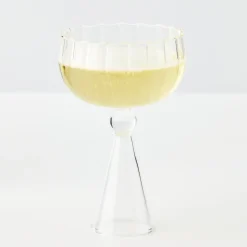 GigiandTom Champagne Cocktail Glass Clear* Wine Glasses
