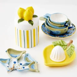 GigiandTom Chickadee Ceramic Measuring Cups* Kitchen Accessories