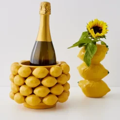 GigiandTom Citron Lemon Ceramic Vase* Vases