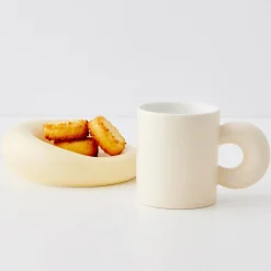 GigiandTom Cloud Ceramic Mug Set Yellow* Mugs & Teacups