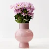 GigiandTom Coloured Glass Vase Pink* Vases