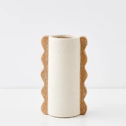 GigiandTom Copacabana Ceramic Vase Ivory* Vases