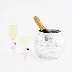 GigiandTom Flamingo Stem Champagne Glass* Wine Glasses