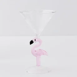 GigiandTom Flamingo Stem Cocktail Glass* Cocktail Glasses