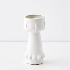 GigiandTom Gemelli Ceramic Vase White* Vases