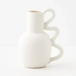 GigiandTom Grecian Ceramic Urn Vase White* Vases