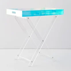 GigiandTom Iridescent Console Tray Side Table* Furniture