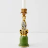 GigiandTom Leon Leopard Resin Candle Holder* Candle Holders