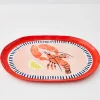 GigiandTom Lobster Ceramic Platter Pink* Serveware