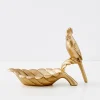 GigiandTom Penny The Parrot Resin Decorative Tray Gold* Decorative Objects & Trays