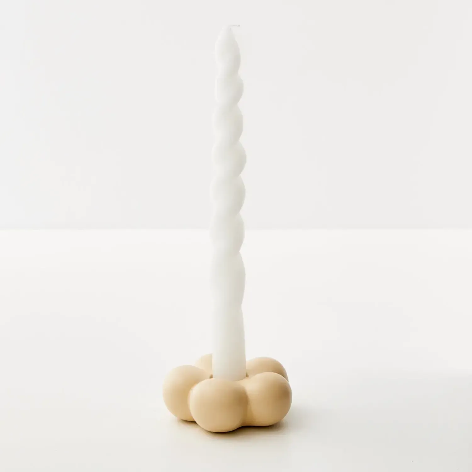 GigiandTom Petal Ceramic Taper Candle Holder Yellow* Candle Holders