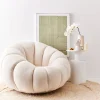 GigiandTom Pumpkin Accent Chair White* Furniture