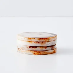 GigiandTom Resin Coasters 4 Pack Tortoiseshell* Tableware