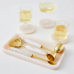 GigiandTom Ribbed Flower Champagne Glass* Wine Glasses