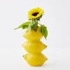 GigiandTom Stacked Lemon Ceramic Vase* Vases