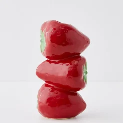 GigiandTom Stacked Strawberry Ceramic Vase* Vases