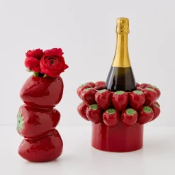GigiandTom Strawberry Bouquet Ceramic Vase* Vases