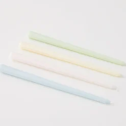 GigiandTom Taper Candle Assorted 4 Pack Pastels* Candles