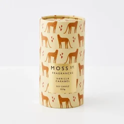 GigiandTom Vanilla Caramel Soy Scented Candle* Home Fragrance