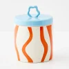GigiandTom Whorl Kitchen Ceramic Canister Medium* Kitchen Accessories